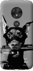 Чехол на Motorola Moto G7 Play Доберман "2745u-1656-7105"