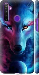 Чехол на Realme 5 Арт-волк "3999c-1862-7105"
