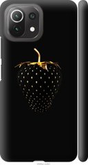Чехол на Xiaomi Mi 11 Lite Черная клубника "3585c-2281-7105"