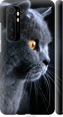 Чехол на Xiaomi Mi Note 10 Lite Красивый кот "3038c-1937-7105"