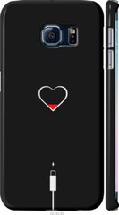Чехол на Samsung Galaxy S6 Edge G925F Подзарядка сердца "4274c-83-7105"