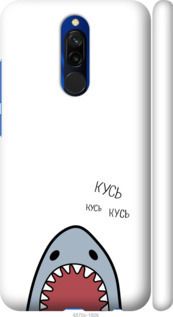 Чехол на Xiaomi Redmi 8 Акула "4870c-1806-7105"