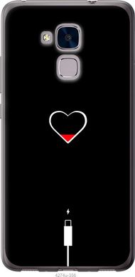 Чехол на Huawei Honor 5C Подзарядка сердца "4274u-356-7105"