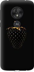Чехол на Motorola Moto G7 Play Черная клубника "3585u-1656-7105"