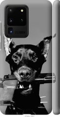 Чехол на Samsung Galaxy S20 Ultra Доберман "2745c-1831-7105"
