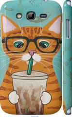 Чехол на Samsung Galaxy Grand I9082 Зеленоглазый кот в очках "4054c-66-7105"