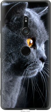 Чехол на Sony Xperia XZ3 H9436 Красивый кот "3038u-1540-7105"