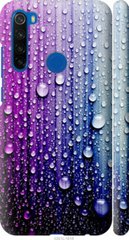 Чехол на Xiaomi Redmi Note 8T Капли воды "3351c-1818-7105"