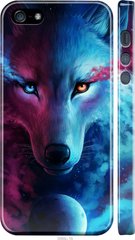 Чехол на iPhone SE Арт-волк "3999c-214-7105"