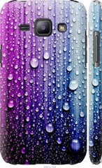 Чехол на Samsung Galaxy J1 J100H Капли воды "3351c-104-7105"