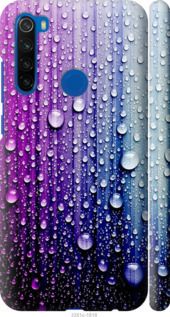 Чехол на Xiaomi Redmi Note 8T Капли воды "3351c-1818-7105"