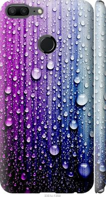 Чехол на Huawei Honor 9 Lite Капли воды "3351c-1359-7105"