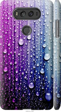 Чехол на LG V20 Капли воды "3351c-787-7105"