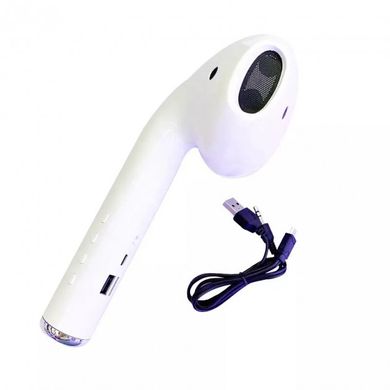 Акустическая портативная колонка UKC беспроводная Giant Headphone Speaker Super Bass FM USB Bluetooth 22,2см Белая