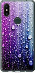 Чехол на Xiaomi Mi Mix 2s Капли воды "3351u-1438-7105"