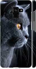 Чехол на Samsung Galaxy A8 Plus 2018 A730F Красивый кот "3038c-1345-7105"