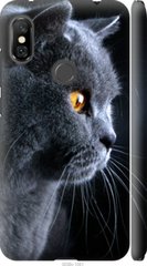 Чехол на Xiaomi Redmi Note 6 Pro Красивый кот "3038c-1551-7105"