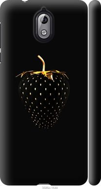 Чехол на Nokia 3.1 Черная клубника "3585c-1530-7105"