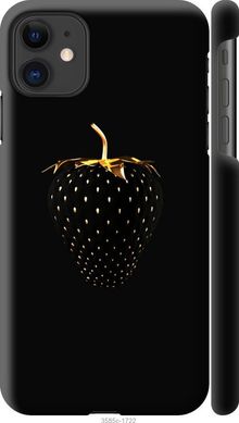 Чехол на Apple iPhone 11 Черная клубника "3585c-1722-7105"