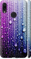 Чехол на Xiaomi Redmi Note 7 Капли воды "3351c-1639-7105"