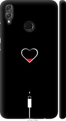 Чехол на Huawei Honor 8X Подзарядка сердца "4274c-1596-7105"