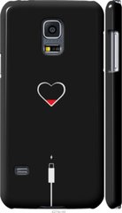 Чехол на Samsung Galaxy S5 mini G800H Подзарядка сердца "4274c-44-7105"