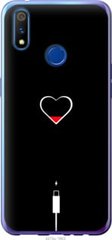 Чехол на Realme X Lite Подзарядка сердца "4274u-2030-7105"
