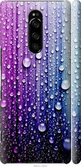 Чехол на Sony Xperia XZ4 Капли воды "3351c-1623-7105"