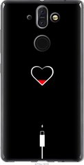 Чехол на Nokia 8 Sirocco Подзарядка сердца "4274u-1619-7105"