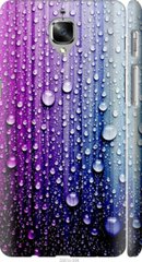 Чехол на OnePlus 3 Капли воды "3351c-334-7105"
