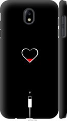 Чехол на Samsung Galaxy J7 J730 (2017) Подзарядка сердца "4274c-786-7105"