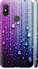 Чехол на Xiaomi Redmi Note 6 Pro Капли воды "3351c-1551-7105"