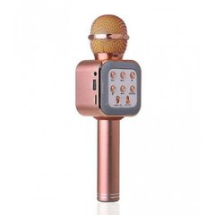 Беспроводной микрофон-караоке WS-1818 Pink