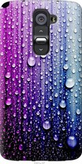 Чехол на LG G2 Капли воды "3351u-37-7105"