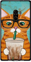 Чехол на Xiaomi Mi MiX 2 Зеленоглазый кот в очках "4054u-1067-7105"