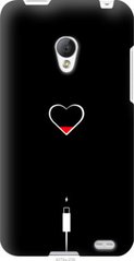 Чехол на Meizu MX2 Подзарядка сердца "4274u-239-7105"