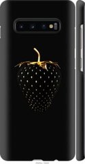 Чехол на Samsung Galaxy S10 Plus Черная клубника "3585c-1649-7105"