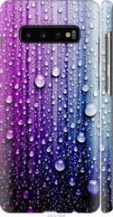 Чехол на Samsung Galaxy S10 Plus Капли воды "3351c-1649-7105"