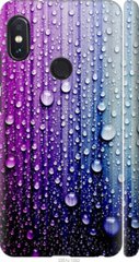 Чехол на Xiaomi Redmi Note 5 Капли воды "3351c-1516-7105"