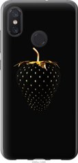 Чехол на Xiaomi Mi8 Черная клубника "3585u-1499-7105"