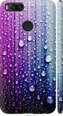 Чехол на Xiaomi Mi A1 Капли воды "3351c-1132-7105"