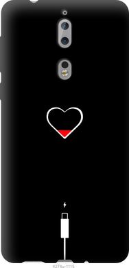 Чехол на Nokia 8 Подзарядка сердца "4274u-1115-7105"