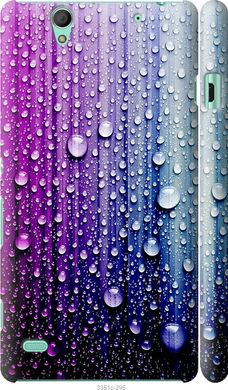 Чехол на Sony Xperia C4 E5333 Капли воды "3351c-295-7105"