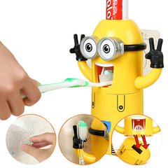 Дозатор зубной пасты Миньон UTM и держатель зубных щеток в одном