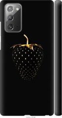 Чехол на Samsung Galaxy Note 20 Черная клубника "3585c-2036-7105"