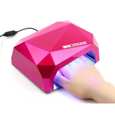 Уфо лампа для ногтей 36W Diamond Pink