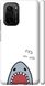 Чехол на Xiaomi Poco F3 Акула "4870c-2280-7105"