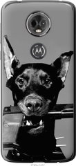 Чехол на Motorola Moto E5 Plus Доберман "2745u-1412-7105"
