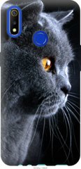 Чехол на Realme 3 Красивый кот "3038u-1869-7105"