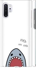 Чехол на Samsung Galaxy Note 10 Plus Акула "4870c-1756-7105"